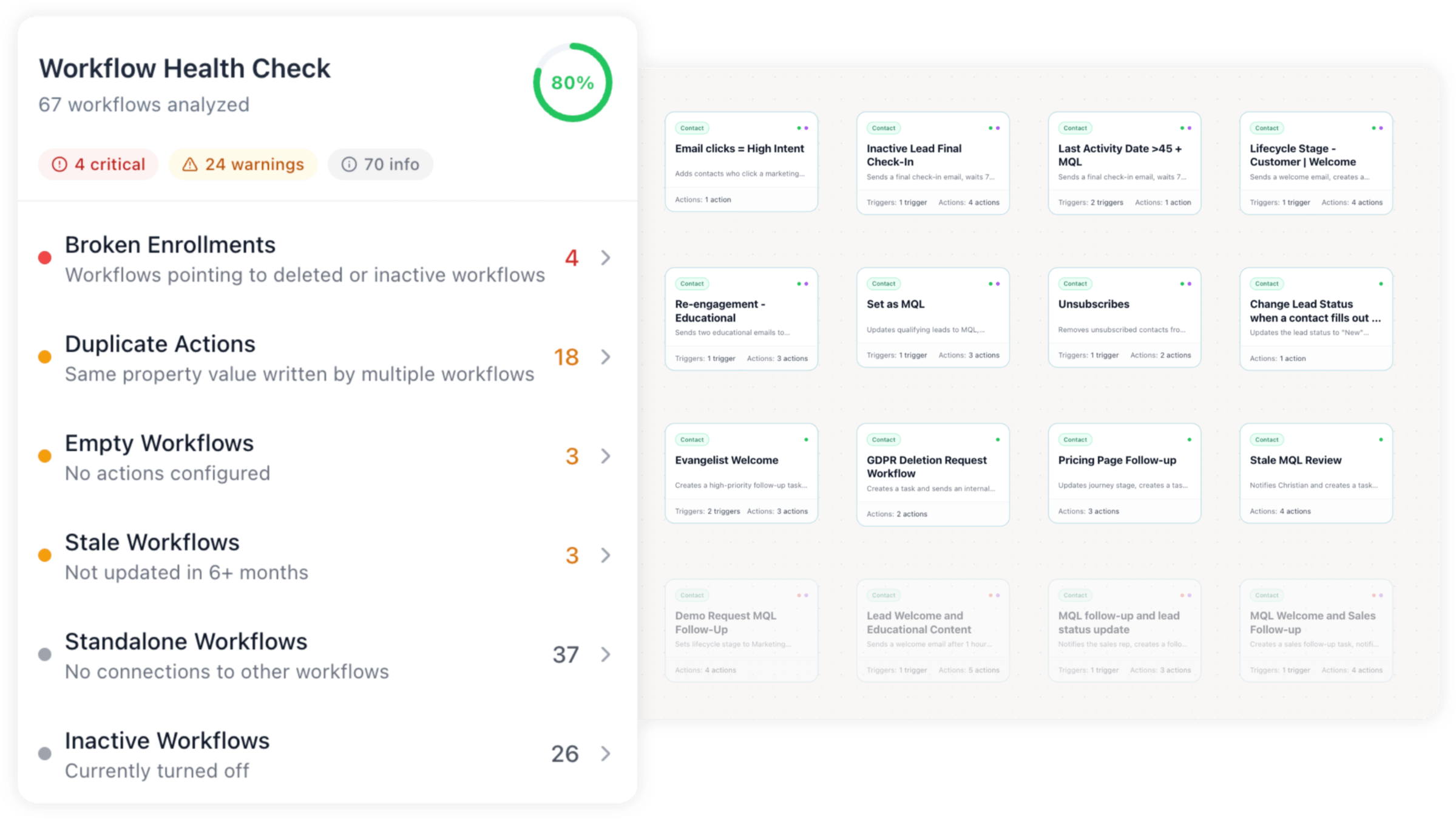 Eliminate conflicting background automations that ruin your data. Eliminate conflicting background automations that ruin your data.