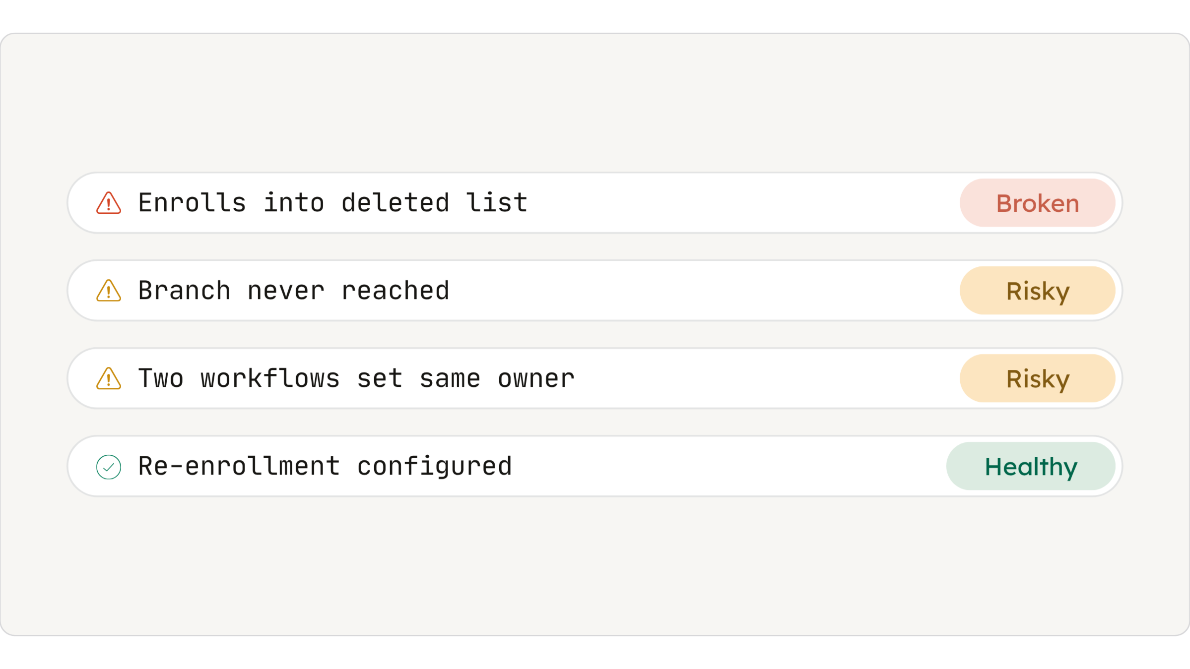 Spot database bloat and broken logic instantly Spot database bloat and broken logic instantly