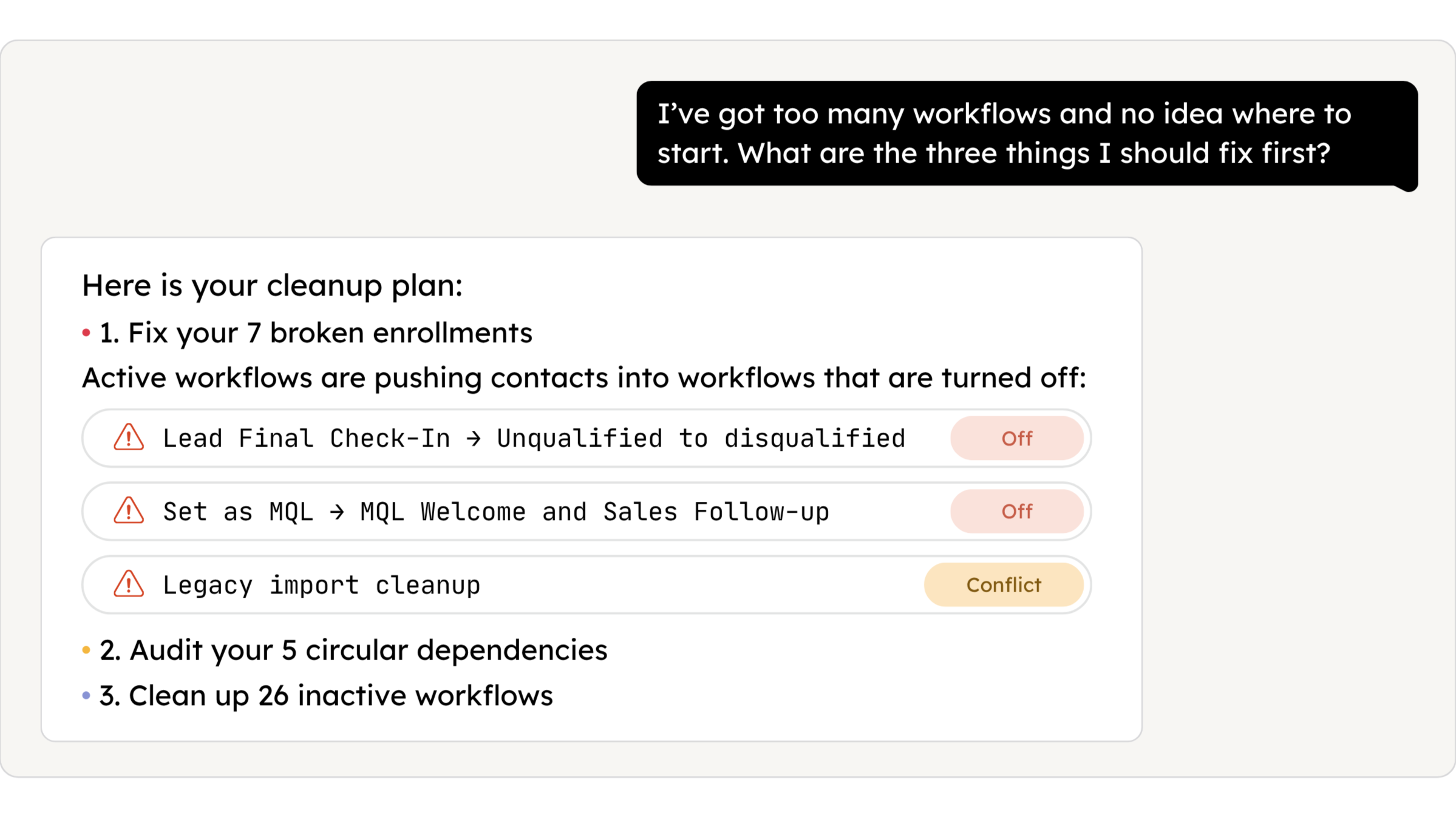 Visualize any HubSpot stack live on discovery calls Visualize any HubSpot stack live on discovery calls